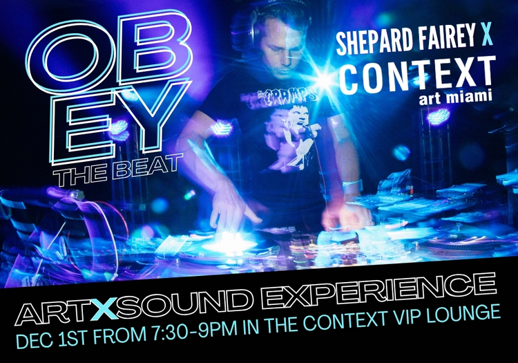 Shepard Fairey DJ Event